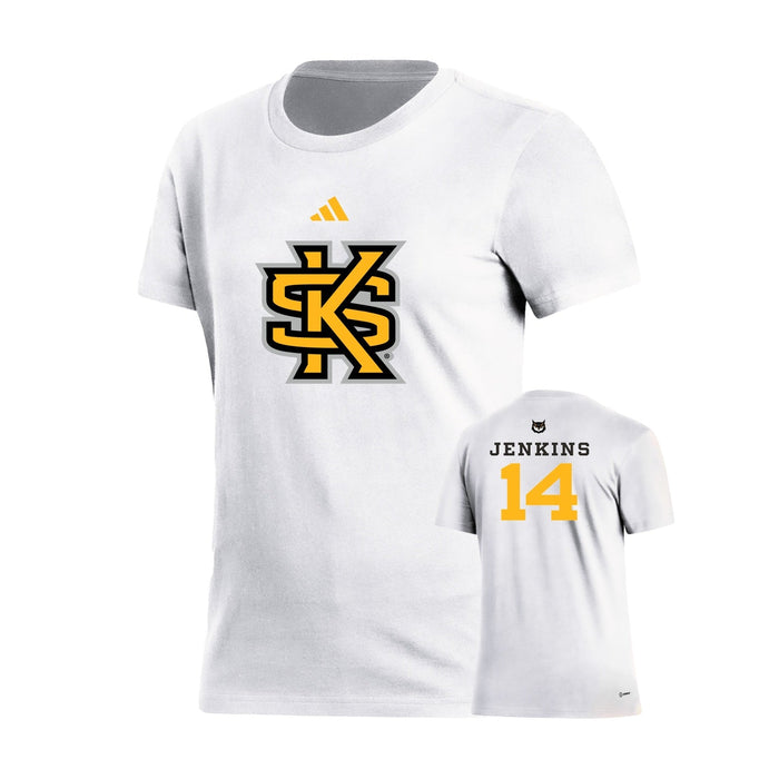 Arissa Jenkins : Women's Fresh Short Sleeve Tee - White