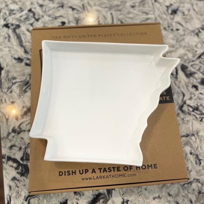 Arkansas State Bakeware Plate - Domestic Domestic