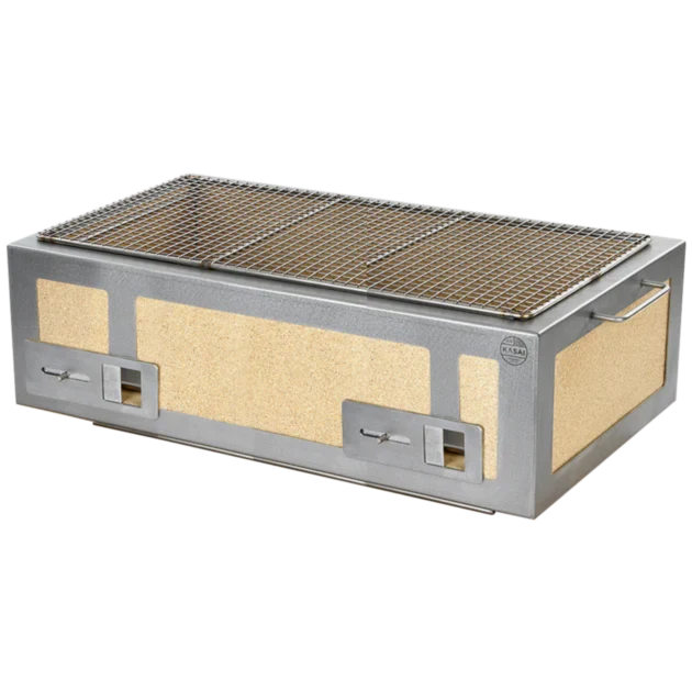 Replacement tiles on little Kasai grill.
