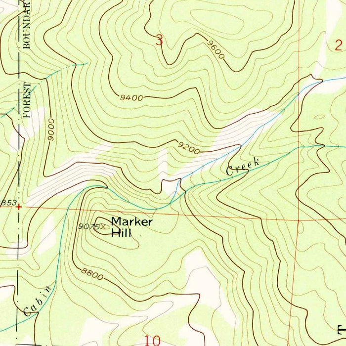 Old Map of Winter Park, Colorado by USGS, 1957 – Fraser, Berthoud Falls & Fraser River