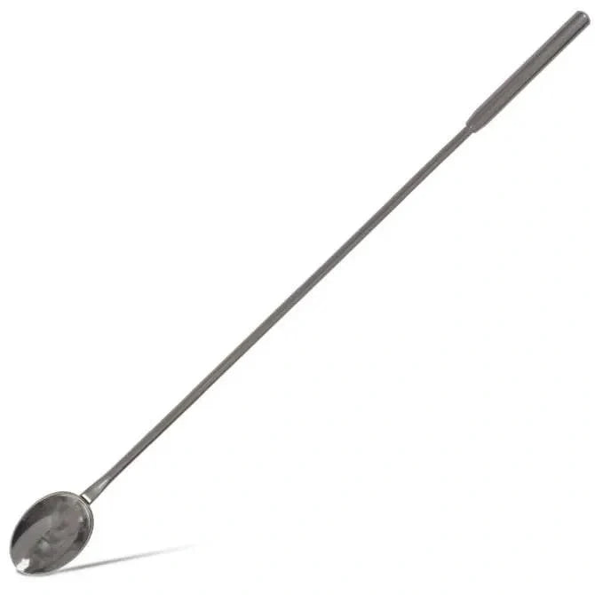 Oval Cup Mixing Spoon 12 Inches on white background.