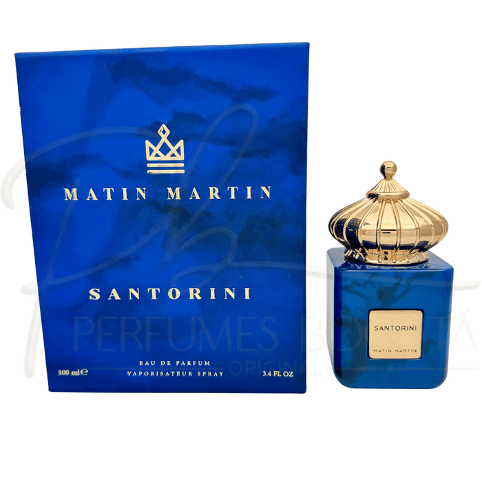 Perfume Matin Martin Santorini Eau de Parfum 100ml Unisex - Perfumes Bogotá