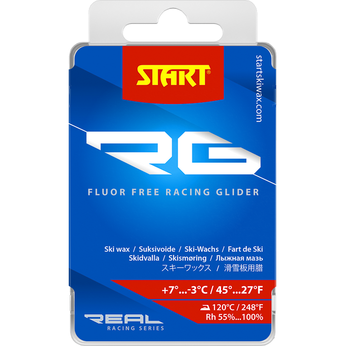 A product picture of the Start RG Glider Red Melt Wax (7C/-3C)