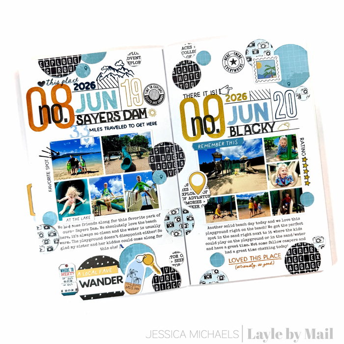 2026 About Last Month Add-On - 5x7 Stamp Set