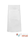 WorkCraft CA011 3QTR Length Apron with Pocket in Black front product image
