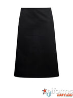 WorkCraft CA009 3QTR Length Apron in Black