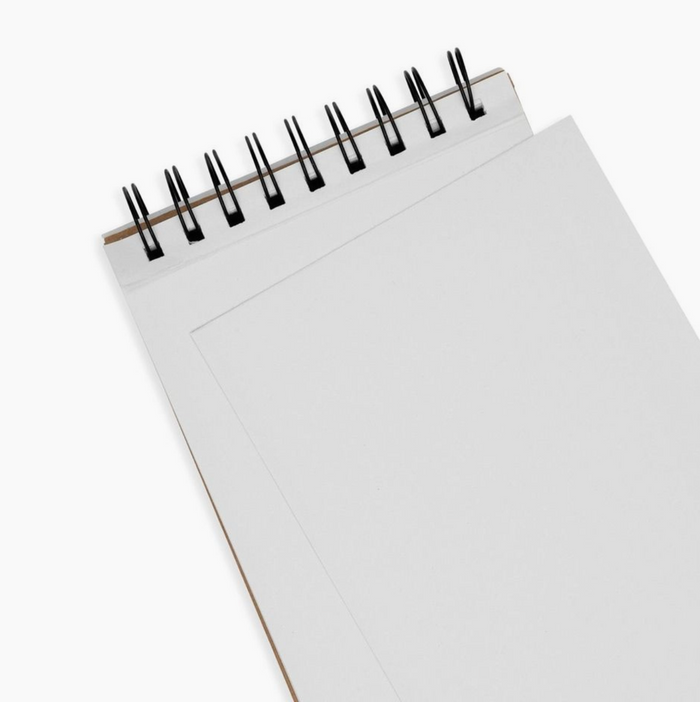 5" x 7.5" D.I.Y. Cover Sketchbook - White