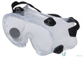 Clear safety goggles with black strap for protection EPS476-2 economy clear 6pk
