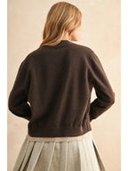 A Bit Of Contrast Cardi