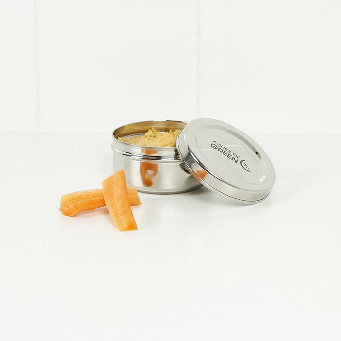 A Slice of Green A Slice of Green Stainless Steel Mini Round Food Container - Kochi &Keep