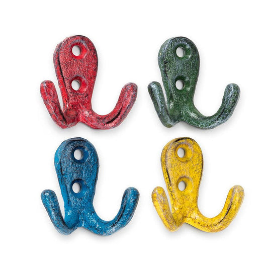 Abbott Mini Prong Hook 4 Assorted colors
