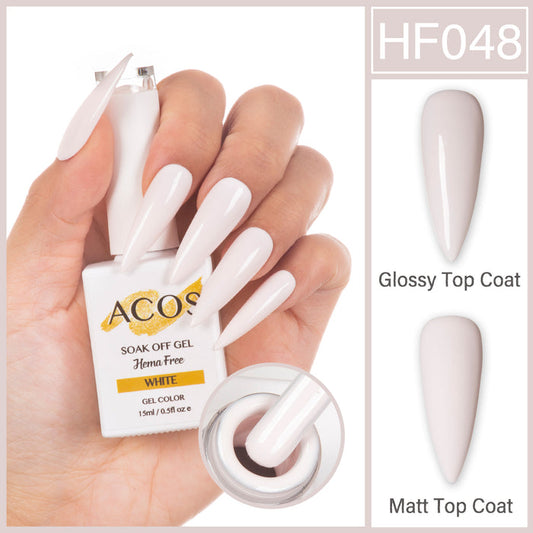 ACOS Hema Free Gel Colour WHITE (048) - Lashmer