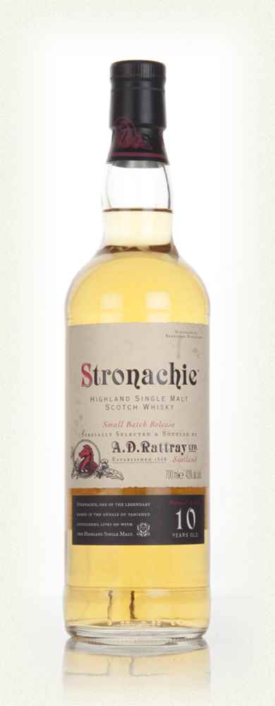 A.D. Rattray Stronachie Small Batch Single Malt Scotch Whisky 10 Years Old
