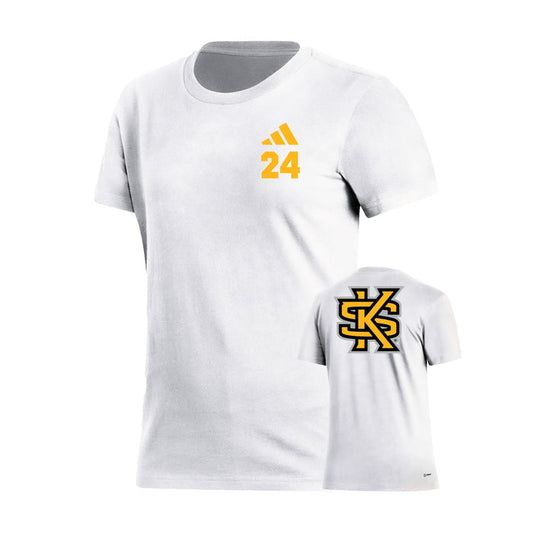 Alan Woods : Women's Fresh Short Sleeve Tee  - White