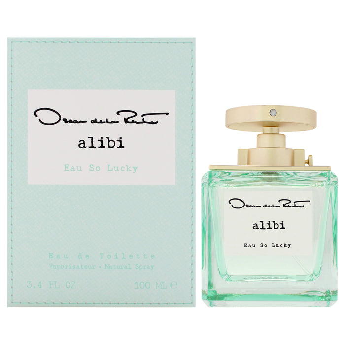 Alibi Eau So Lucky by Oscar De La Renta for Women - 3.4 oz EDT Spray