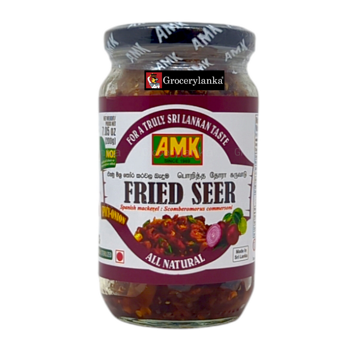 AMK Fried Seer Dry Fish with Spicy Onion