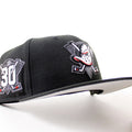 Anaheim Ducks 30th Anniversary New Era 59Fifty Fitted Hat (Black Gray Under brim)