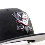 Anaheim Ducks 30th Anniversary New Era 59Fifty Fitted Hat (Black Gray Under brim)