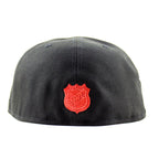Anaheim Ducks 30th Anniversary New Era 59Fifty Fitted Hat (Black Gray Under brim)