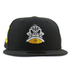 Anaheim Ducks A Mighty Decade 1993 New Era 59Fifty Fitted Hat (Black Gray Under brim)