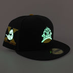 Anaheim Ducks A Mighty Decade 1993 New Era 59Fifty Fitted Hat (Black Gray Under brim)