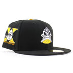 Anaheim Ducks A Mighty Decade 1993 New Era 59Fifty Fitted Hat (Black Gray Under brim)