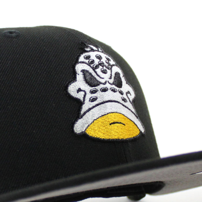 Anaheim Ducks A Mighty Decade 1993 New Era 59Fifty Fitted Hat (Black Gray Under brim)