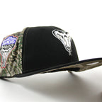 Arizona Diamondbacks 1998 Inaugural Season New Era 59Fifty Fitted Hat (Black And Real Tree Under Brim)