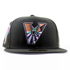 Arizona Diamondbacks 1998 Inaugural Season New Era 59Fifty Fitted Hat (Black Gray Under Brim)