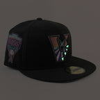 Arizona Diamondbacks 1998 Inaugural Season New Era 59Fifty Fitted Hat (Black Gray Under Brim)