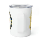 Army CID Badge and Seal - Insulated Coffee Mug, 10oz