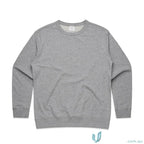 Gray crewneck sweatshirt from AS Womens Premium Crew, perfect for work uniforms or workwear