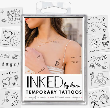 Assorted Temporary Tattoo Pack
