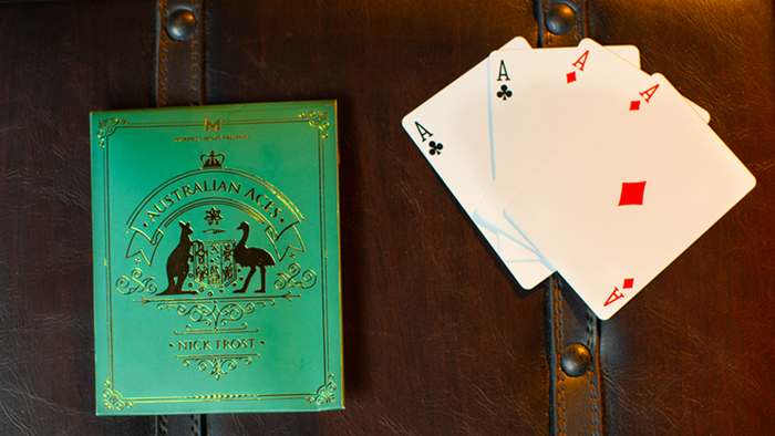 Australian Aces - by Nick Trost - A Classic Packet Trick - Easy to Do