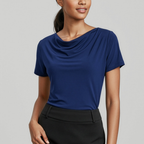 Biz Collection K625LS Ava Ladies Knit Top with Softly Draped Neckline