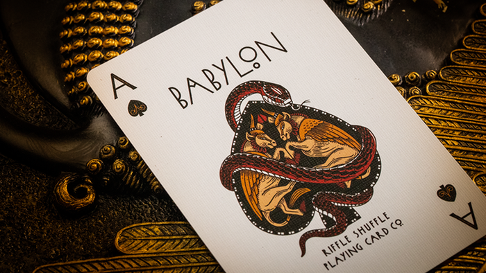 Babylon Playing Cards by Riffle Shuffle - Limited Edition Playing Cards