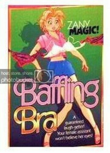 Baffling Bra - A Bra Appear Between Two Tied Silks (Design and Color May Vary)!