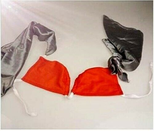 Baffling Bra - A Bra Appear Between Two Tied Silks (Design and Color May Vary)!
