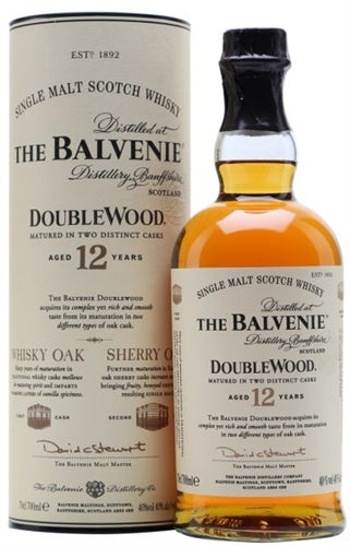 Balvenie 12 Year Doublewood Single Malt Scotch Whisky