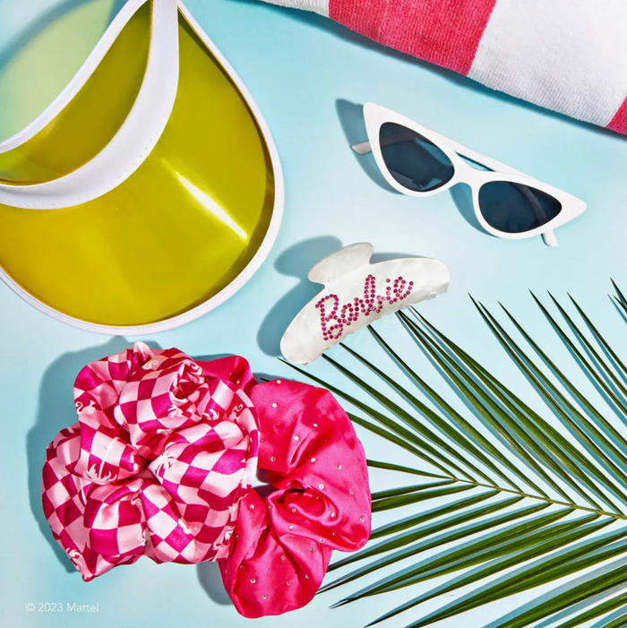 Barbie X Kitsch Satin Brunch Scrunchies 2pc Set