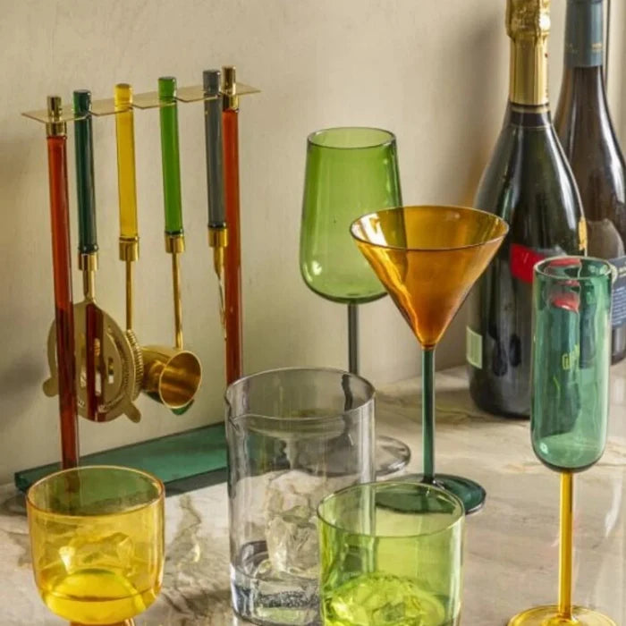 Be Home Niko Artisan-Crafted Martini Glass