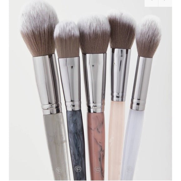 BH Cosmetics Crystal Zodiac Face Makeup Brushes Set 5pcs - Lotshop.pk