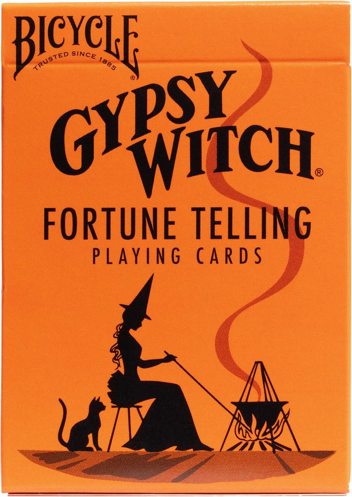 Bicycle Gypsy Witch Fortune Telling 52 Playing Card Deck, Play Card Games, Tarot Reading and Magic