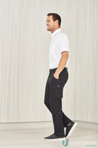 Biz Collection CL959ML Biz Comfort Waist Cargo Pant in Black