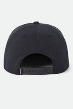 Blocked Snapback - Black/Red