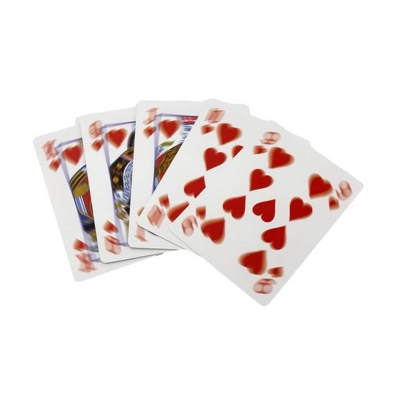 Blurry Deck of Playing Cards - Let the Fun Begin!