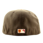 Boston Braves 1942 All Star Game New Era 59Fifty Fitted Hat (Walnut Brown Brick Red Gray Under Brim)