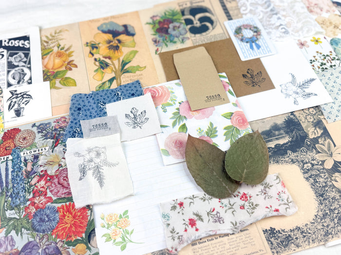 Botany and Nature Ephemera Pack for Junk Journaling