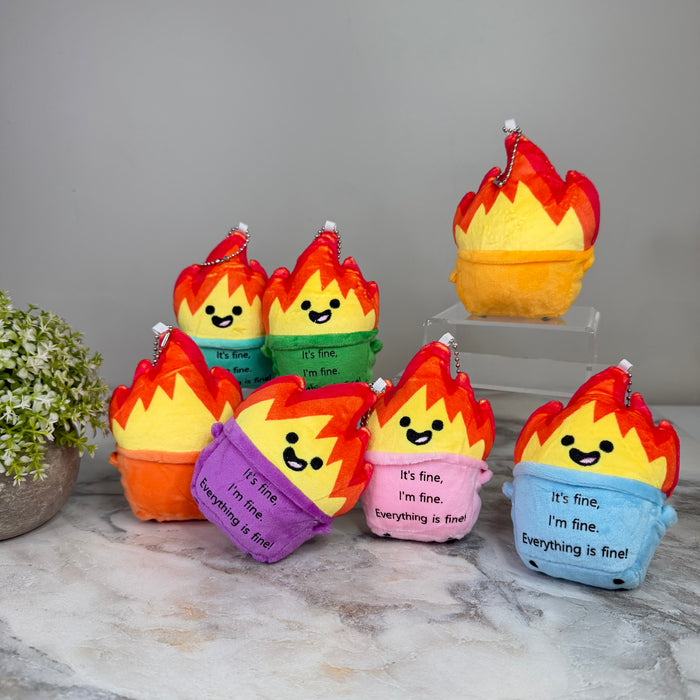 Bundled Set - Dumpster Fire Plush + More