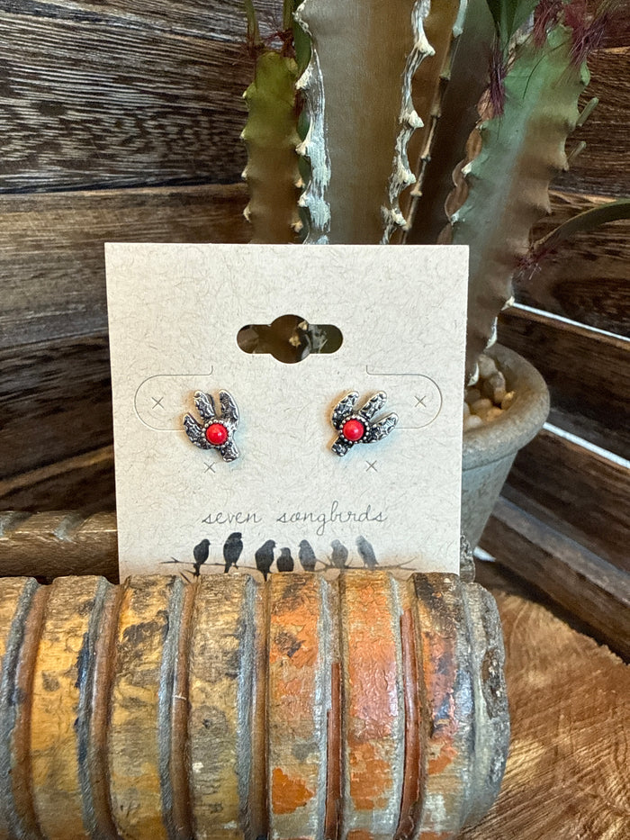 Cactus Stud Earrings - 8 Colors